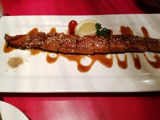 6 teppanyaki kyoto whole eel
